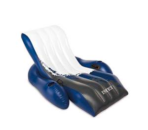 Intex Floating Recliner Inflatable Lounge, 71in X 53in $20