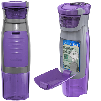 Contigo Autoseal Kangaroo Water Bottle with Storage Compartment Only $12.99!