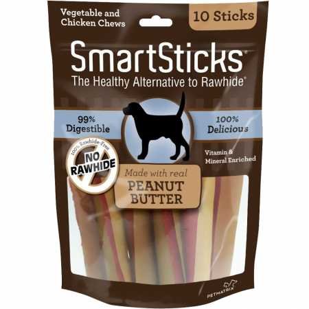 Smartsticks Rawhide Free Dog Chews Only $4.58!