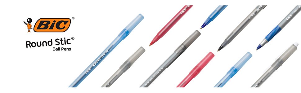 BIC Round Stic Xtra Life Ballpoint Blue Pens, 60-ct Just $2.97!
