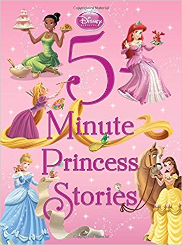 5-Minute Princess Stories Hardcover Book Only $6.00!
