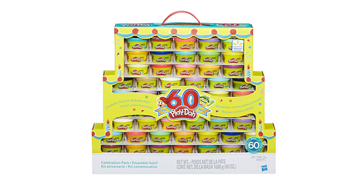 Play-Doh 60th Anniversary 60 Pack – Just $14.99!