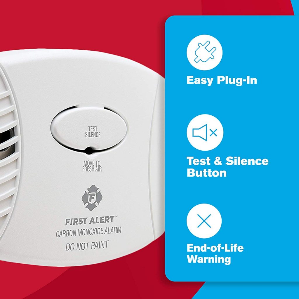 First Alert Plug-In Carbon Monoxide Detector Just $14.88!
