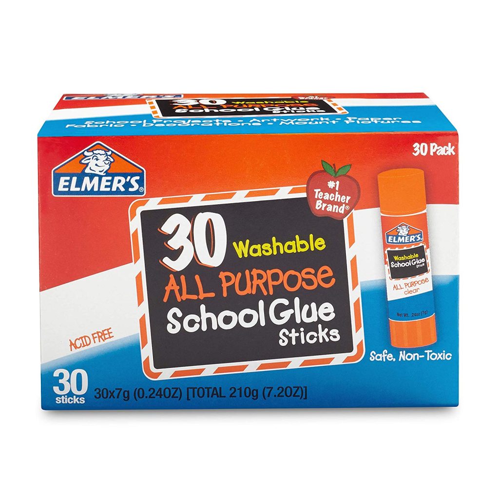 Elmer’s All Purpose School Glue Sticks, 30 ct—$8.88!