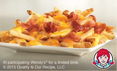 YUMMY! FREE Baconator Fries at Wendy’s!