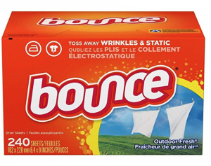 Bounce Fabric Softener and Dryer Sheets, Outdoor Fresh, 240 Count—$5.54!