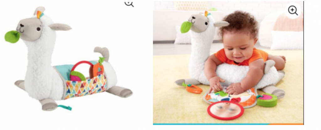 Fisher-Price Grow-with-Me Tummy Time Plush Llama Just $14.99! (Reg. $24.99)