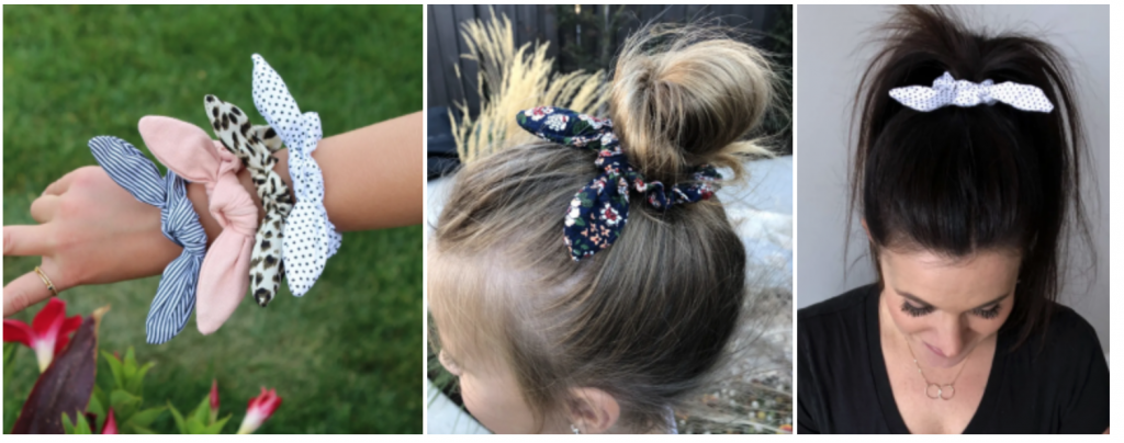 Knotted Bow Scrunchies Just $3.29!