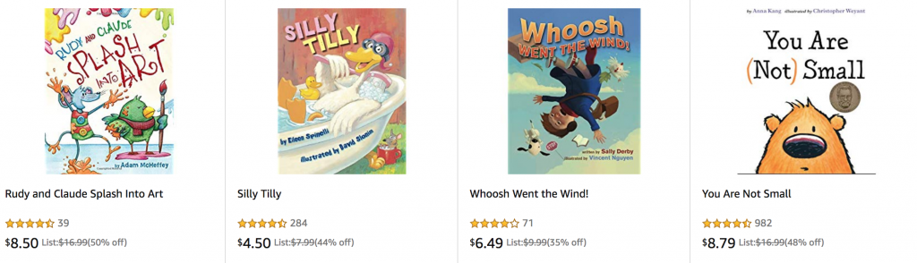 Save 50% Off Select Children’s Books On Amazon!