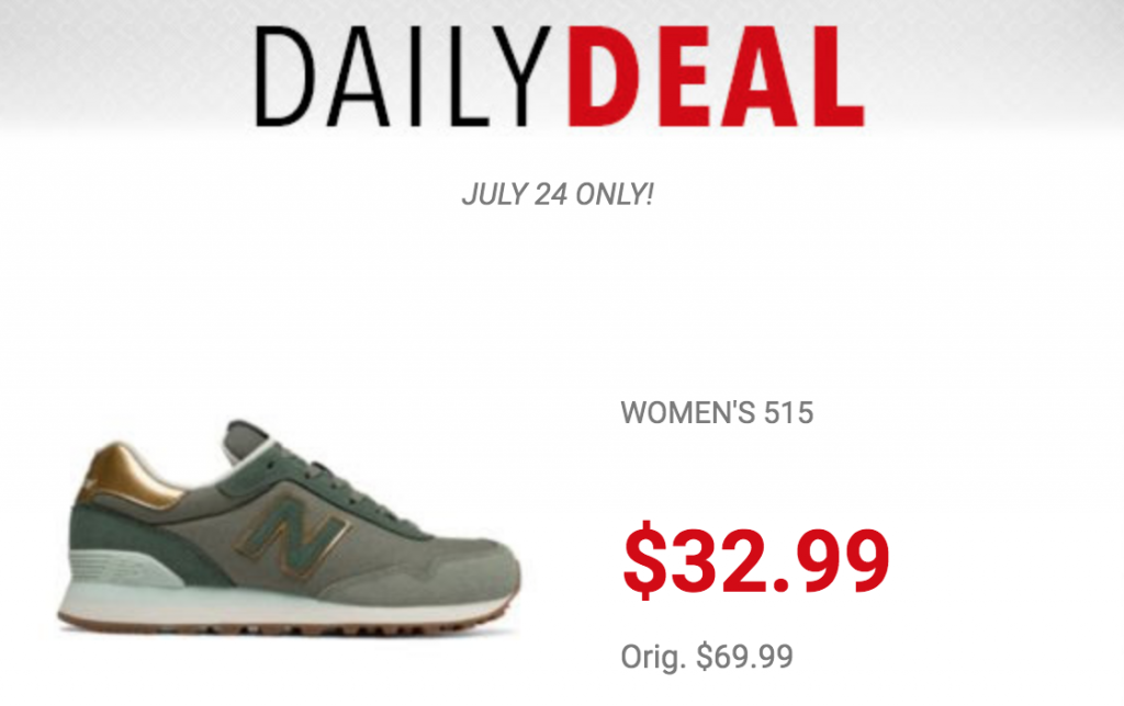 New Balance Women’s 515 Lifestyle Sneaker Just $32.99 Today Only! (Reg. $69.99)
