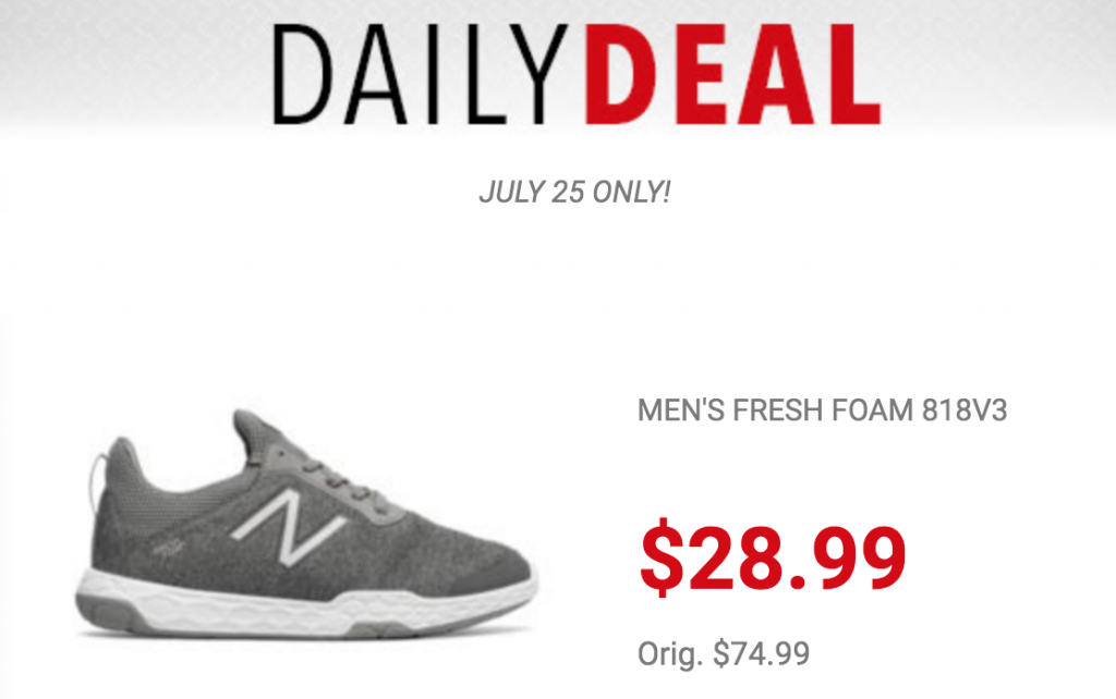 New Balance Men’s Fresh Foam 818V3 Training Shoes Just $28.99 Shipped Today Only! (Reg. $74.99)