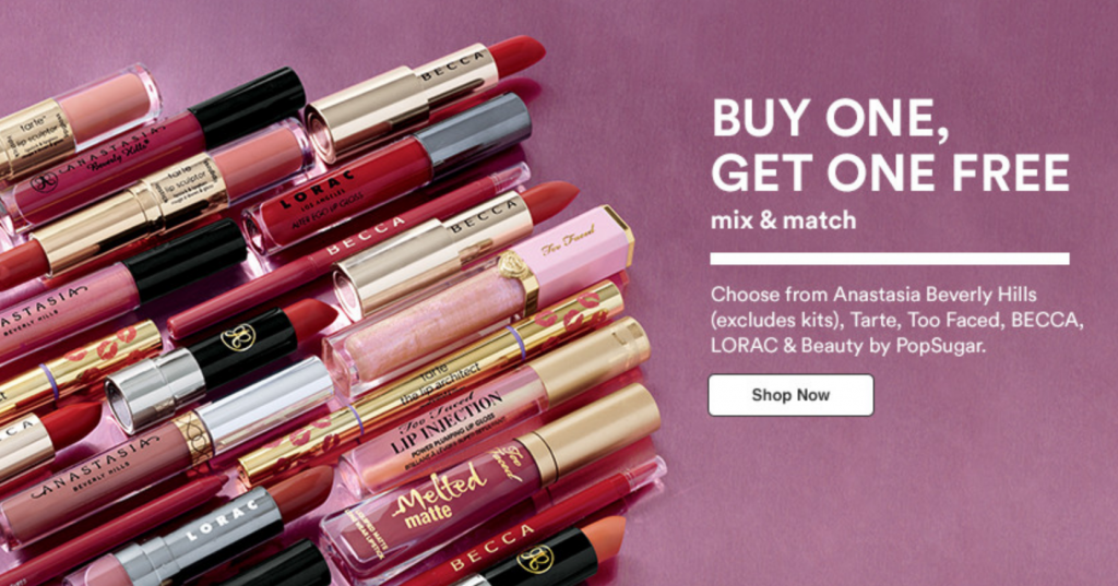 Ulta: Buy One Lipstick Get One FREE!