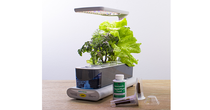Exclusive AeroGarden Sprout LED, Grey with Gourmet Herbs Seed Kit – Just $38.99!