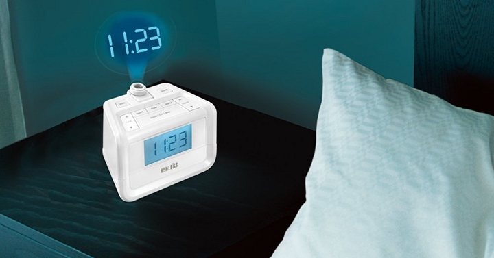 Dual Alarm Digital FM Clock Radio (With Time Projection) Only $21.59!