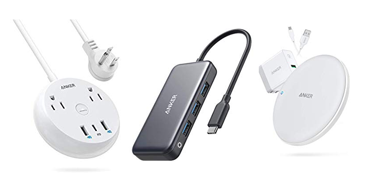 Save up to 35% on Anker Charging Accessories! Priced from $8.99! Today Only!
