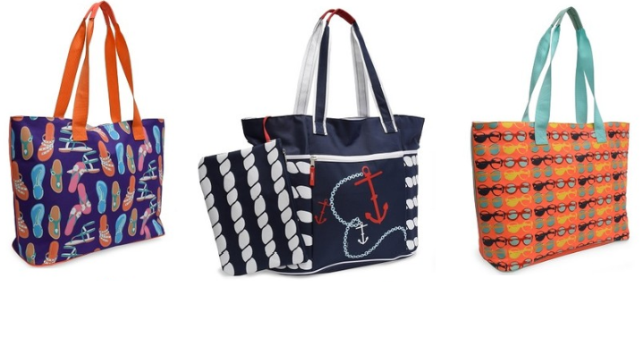 Life is Just a Beach Tote Bags Only $14.99 Shipped!