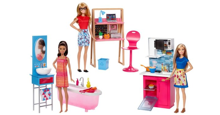 Barbie Doll & Furniture Play Set – Just $8.49! Was $20.99!