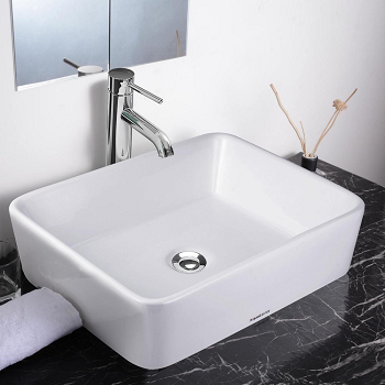 Aquaterior Rectangle Bathroom Sink Only $49.95! (Reg $101.95)