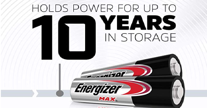 Energizer AA Batteries (48 Count) Only $14.99! (Reg. $25)