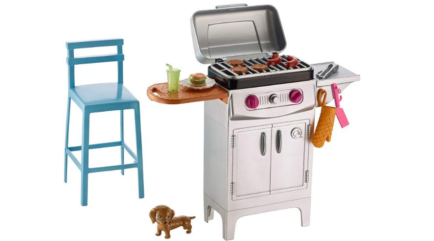 Barbie BBQ Grill Furniture & Accessory Set – Only $9.97!