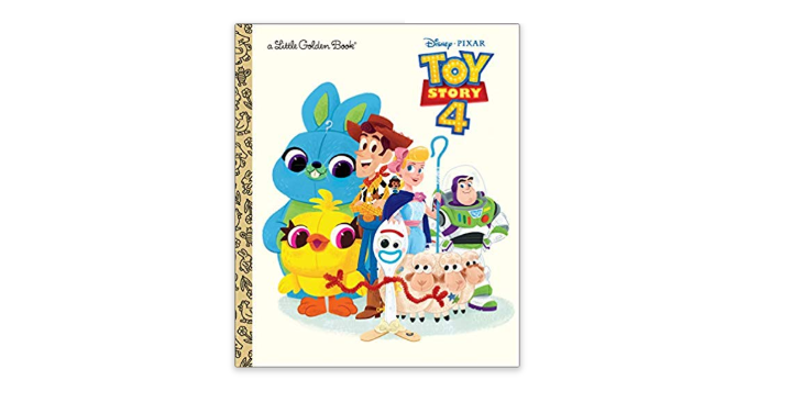 Toy Story 4 Little Golden Book Hardcover Only $2.99!
