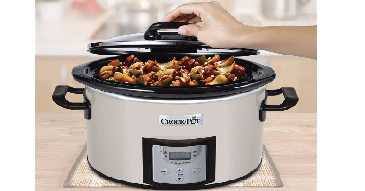 Crock-Pot 4qt Lift & Serve Slow Cooker Programmable Only $14.99! (Reg. $30)