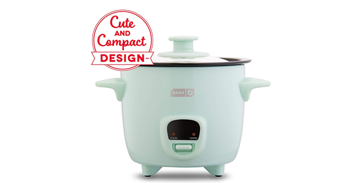 Dash Mini Rice Cooker Steamer with Removable Nonstick Pot – Just $16.98! Was $25.99!