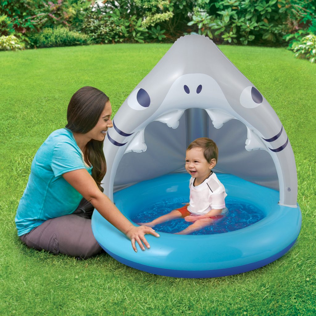 Inflatable Baby Shark Shade Pool Only $9.99!