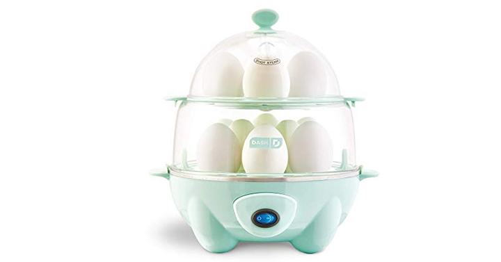 PRIME DAY DEALS!!! Dash Deluxe Electric Rapid Egg Cooker – 12 Capacity – Just $17.99!