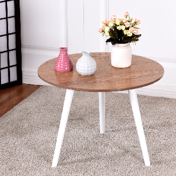 Costway Modern Round Coffee Table Side Table Only $29.99! (Reg $69.99)