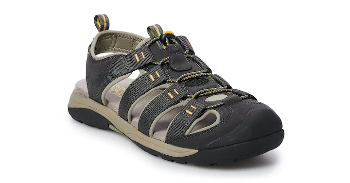 HOT DEALS! Kohl’s 30% Off! Stack Code HOT Summer Code! Earn Kohl’s Cash! Spend Kohl’s Cash! FREE Shipping! Croft & Barrow Combs Men’s Fisherman Sandals – Just $10.49!