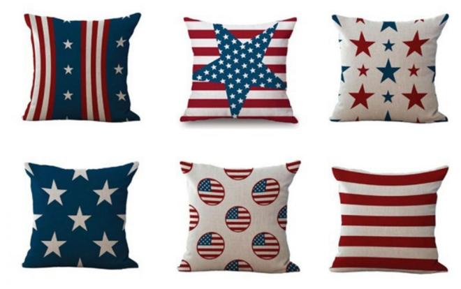 Red/White/Blue Pillow Covers – Only $3.99!