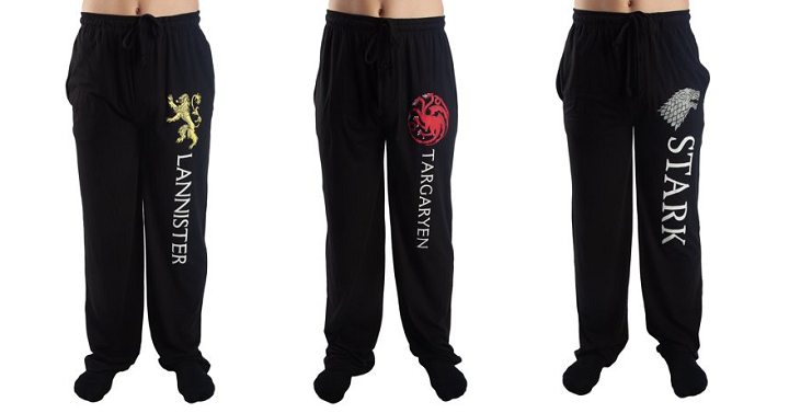 Walmart: Game of Thrones Pajama Pants Only $11.00!