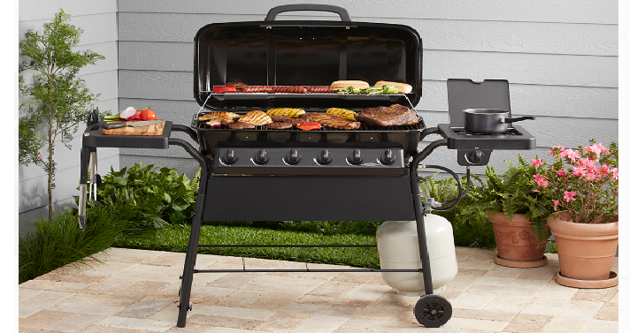 Expert Grill 6-Burner Gas Grill with Side Burner Only $87.22 Shipped! (Reg. $188)