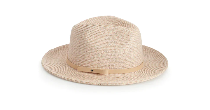 LAST DAY! Kohl’s 30% Off! Earn Kohl’s Cash! Spend Kohl’s Cash! Stack Codes! FREE Shipping! SONOMA Goods for Life Straw Panama Hat – Just $10.64!