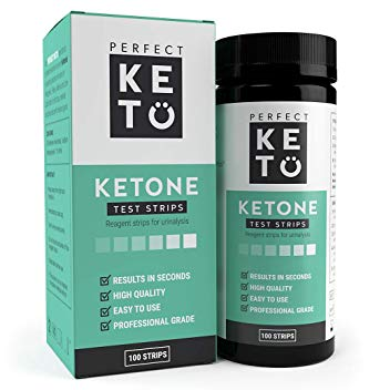 Perfect Keto Ketone Testing Strips (100 Urinalysis Testers) Only $1.25 Shipped!