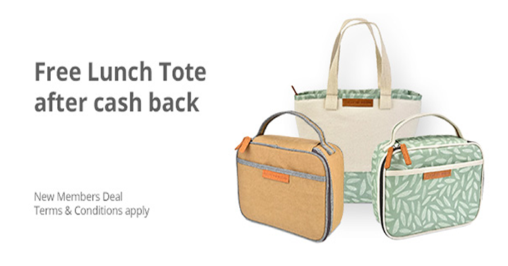 Another Awesome Freebie! Get a FREE Lunch Tote from Target and TopCashBack!