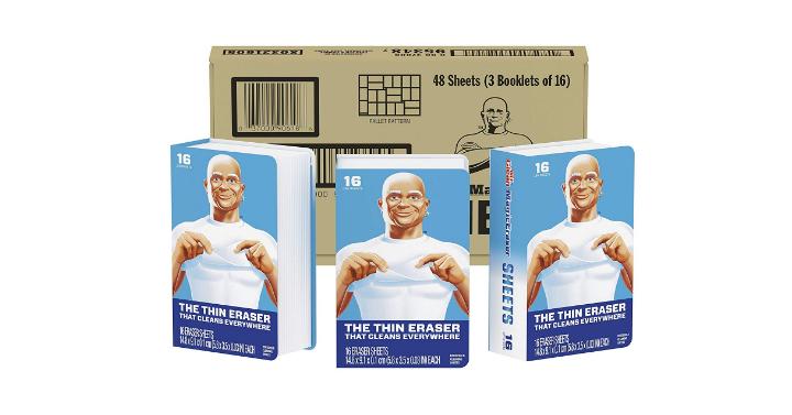 Mr. Clean Magic Eraser Cleaning Sheets, 48 Count – Only $12.24!