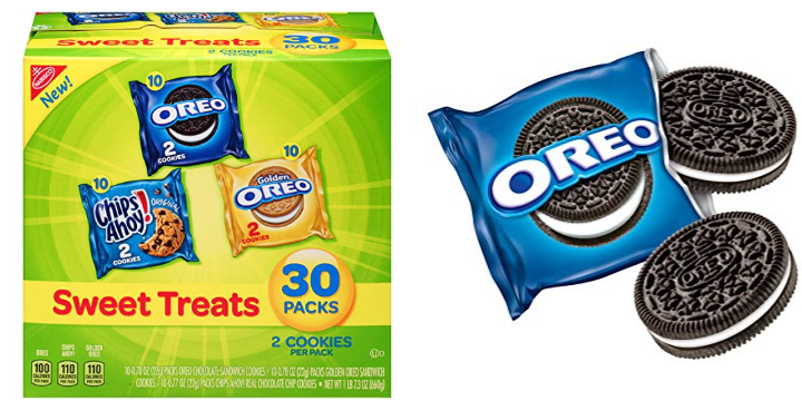 Nabisco Sweet Treats – Variety Pack Cookies, 30 Count Box Only $6.63 Shipped!