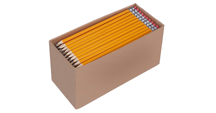 AmazonBasics Pre-sharpened Wood Cased #2 HB Pencils, 150 Pack – Just $9.99!