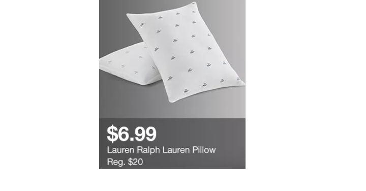 Ralph Lauren Pillows Start at Only $6.99!