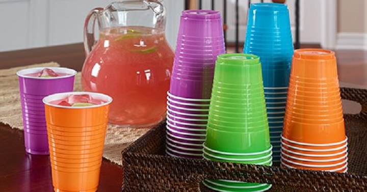Hefty Disposable Plastic Cups 100 Count Only $4.89!