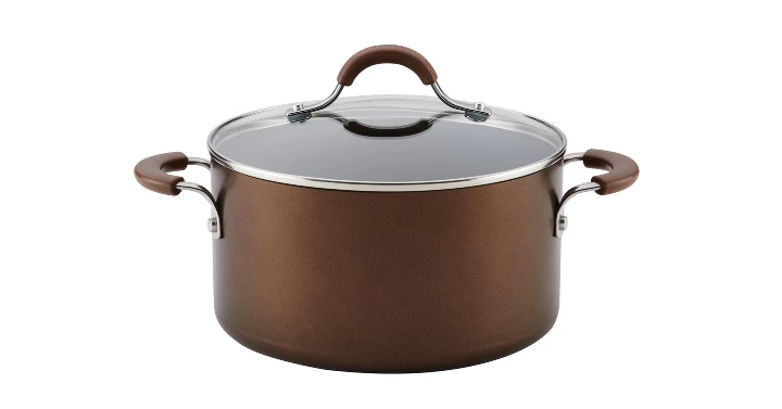 Circulon 4.5qt Covered Dutch Oven Hard Anodized Only $17.99! (Reg. $40)
