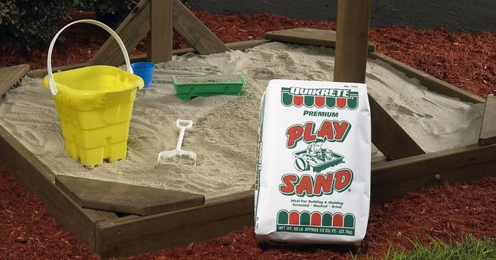QUIKRETE 50-lbs Play Sand – Just $2.50! Was $4.80!