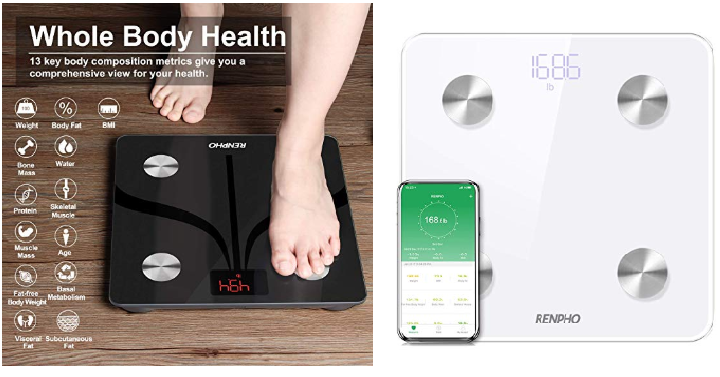 Prime Deal of the Day: Save up to 30% on RENPHO Smart Body Scales! Prices Start at Only $18.19 Shipped!