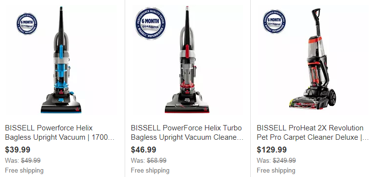 Extra 20% Off Bissell on eBay!
