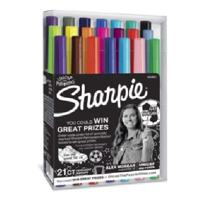 Sharpie Fine Point Ultra Fine Permanent Markers 21 Count Only $7.99!