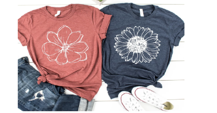 Women’s Fall Wildflower Tees Only $14.99!