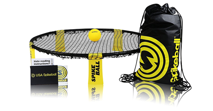 Spikeball Game Set – Includes 1 Ball, Drawstring Bag, and Rule Book – Just $38.99!