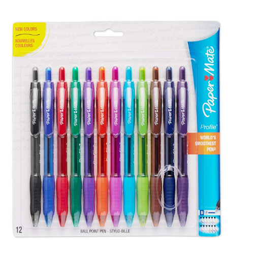 Paper Mate Retractable Ballpoint Pens- 12 count- Only $7.38! (Reg. $17.99)